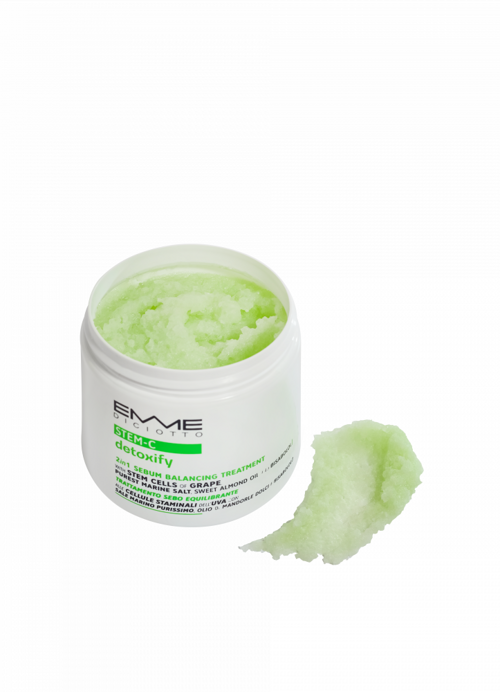 Крем для кожи головы STEM-C - DETOXIFY 2 in 1 Sebum Balancing Treatment