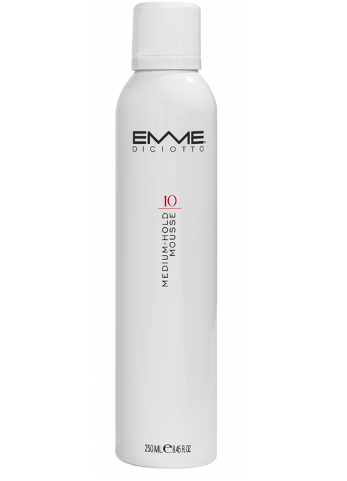 Мусс для волос средней фиксации 10 MEDIUM-HOLD MOUSSE
